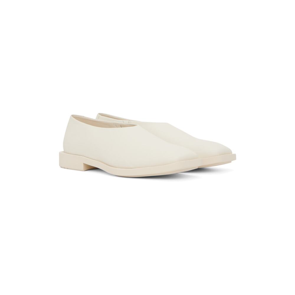 ECCO KOLLECTIVE X BIANCA SAUNDERS 38 MAGGOTY LOAFER WHITE NIB $535 39001491083